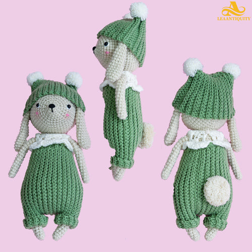 Amigurumi-Hand Crochet Bunny-Animal dolls - LeaAntiquity