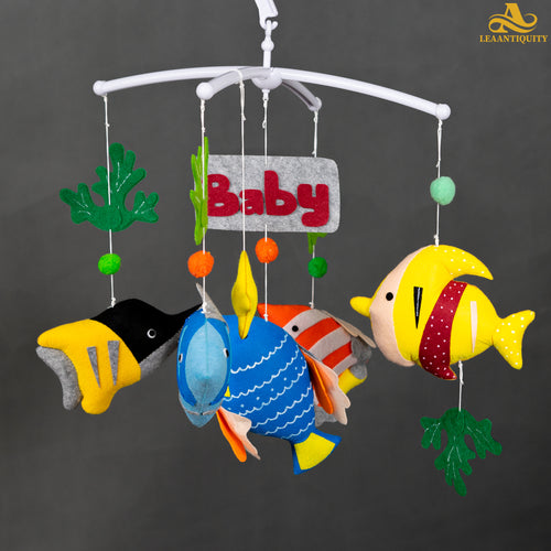 Ocean Sea World-Baby Crib Mobile - LeaAntiquity