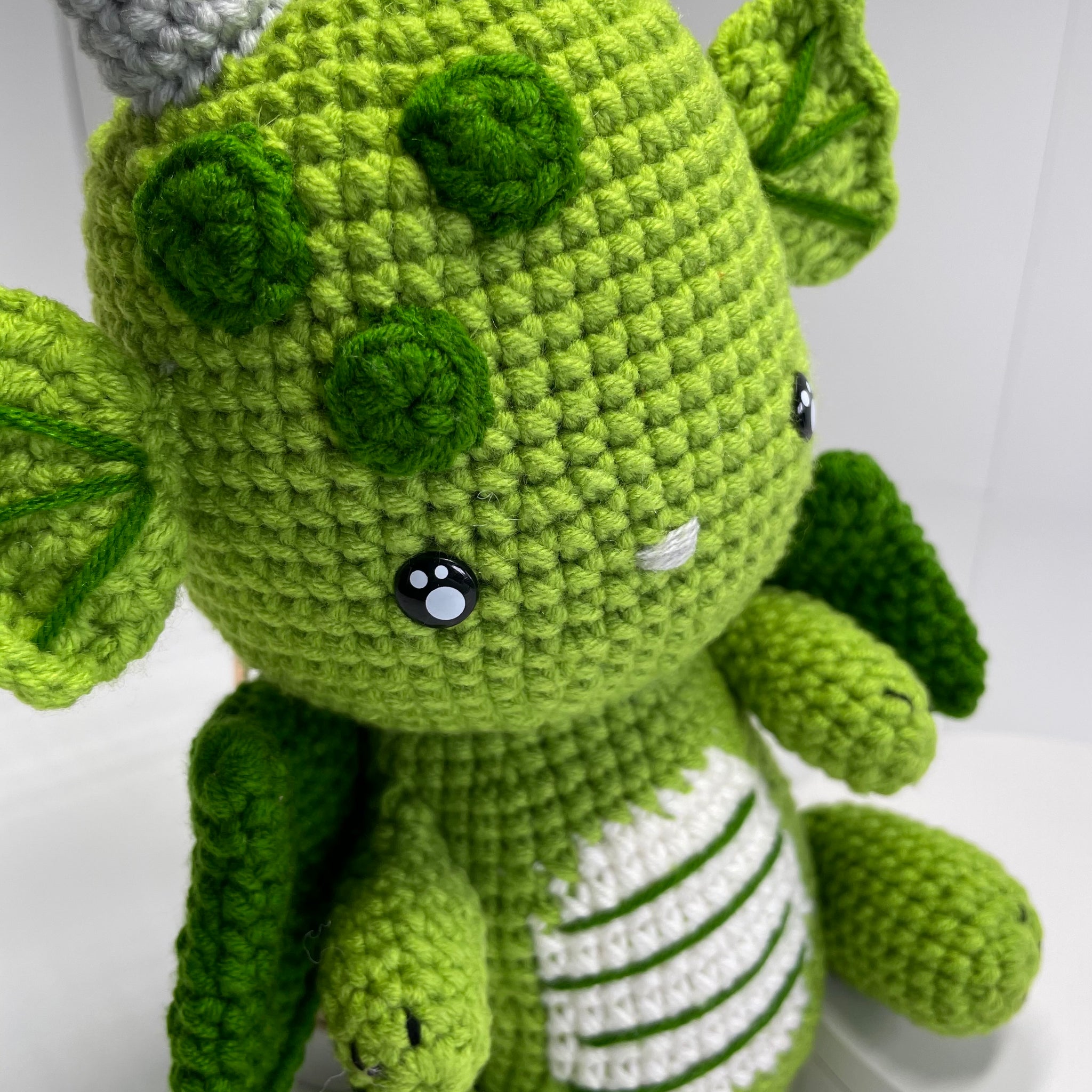 Amigurumi-Dragon Handmade Amigurumi Stuffed-Knit Crochet Doll-Animal T –  THE BEAUTY PART